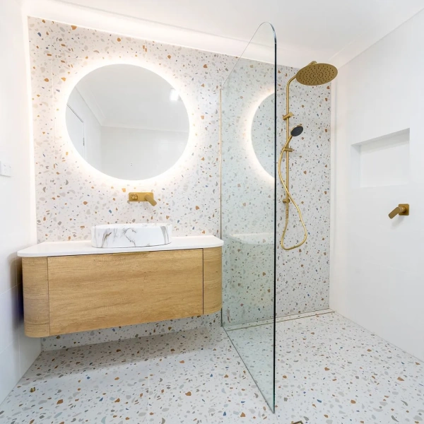 Bondi 1200mm Wall Hung Curve Vanity - Image 5