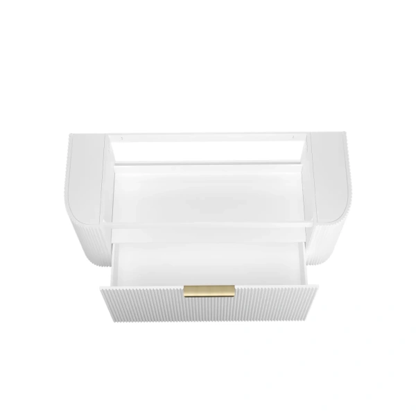 Bondi 1200mm Fluted Wall Hung Curve Vanity - Image 9