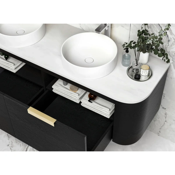 Bondi 1500mm  Wall Hung Curve Vanity - Image 10
