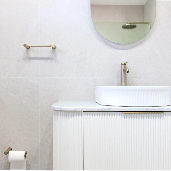 Bondi 1500mm Fluted Wall Hung Curve Vanity - Image 2