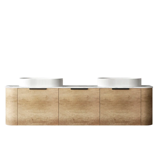 Bondi 1800mm Wall Hung Curve Vanity - Image 4
