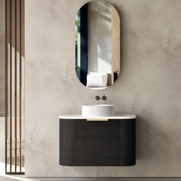 Bondi 750mm Wall Hung Curve Vanity (12TH & NTH Only)