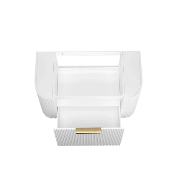 Bondi 900mm Fluted Wall Hung Curve Vanity - Image 5