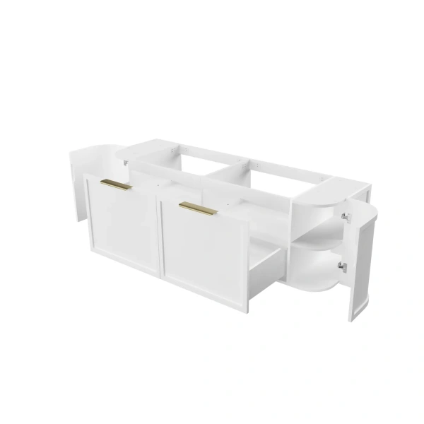 Hampshire 1500mm Wall Hung Curve Vanity - Image 11