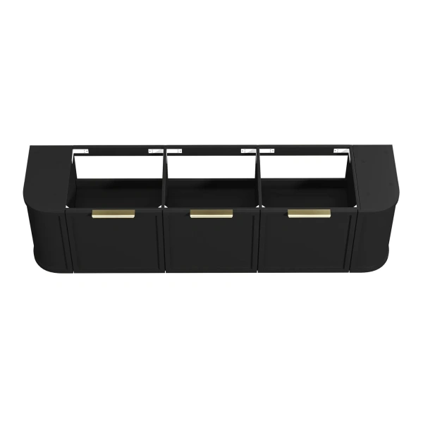 Hampshire 1800mm Wall Hung Curve Vanity - Image 3