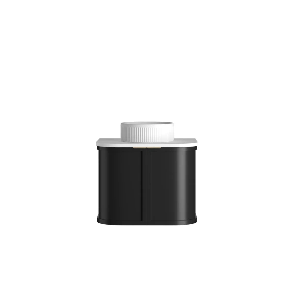 Hampshire 600mm Wall Hung Curve Vanity - Image 6