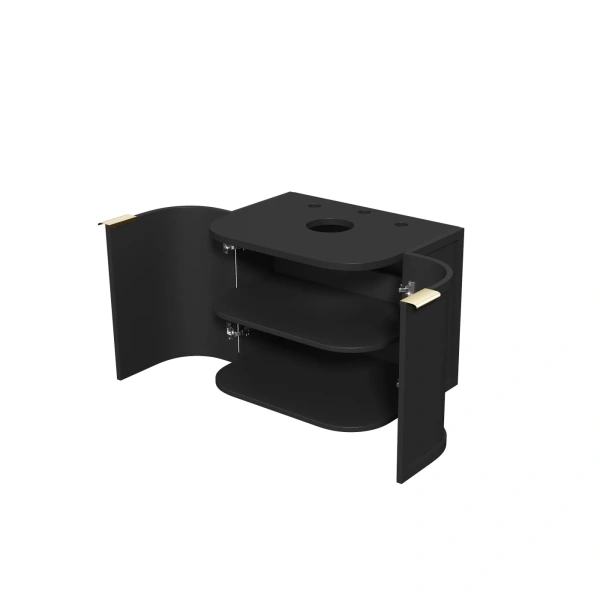 Hampshire 600mm Wall Hung Curve Vanity - Image 5