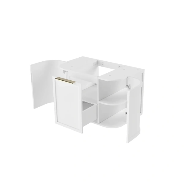 Hampshire 750mm Wall Hung Curve Vanity (12TH & NTH Only) - Image 14