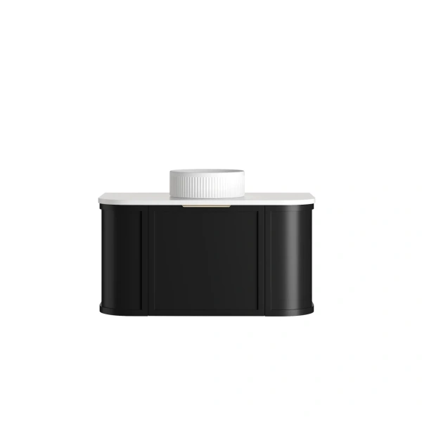 Hampshire 900mm Wall Hung Curve Vanity - Image 13