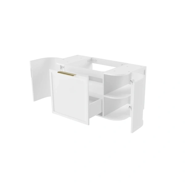 Hampshire 900mm Wall Hung Curve Vanity - Image 6