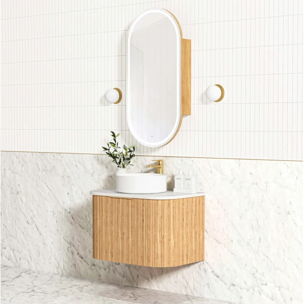 Bondi 750mm Fluted Curve Vanity (12TH & NTH Only) - Image 13