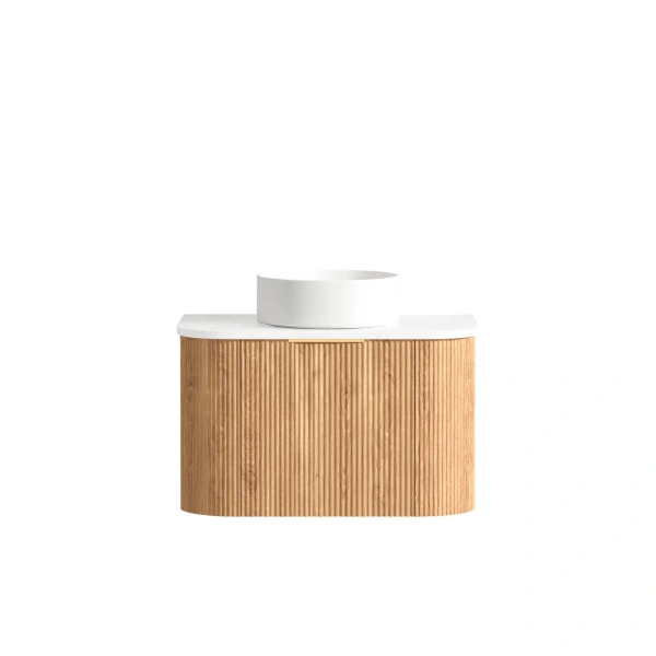 Bondi 750mm Fluted Curve Vanity (12TH & NTH Only) - Image 9