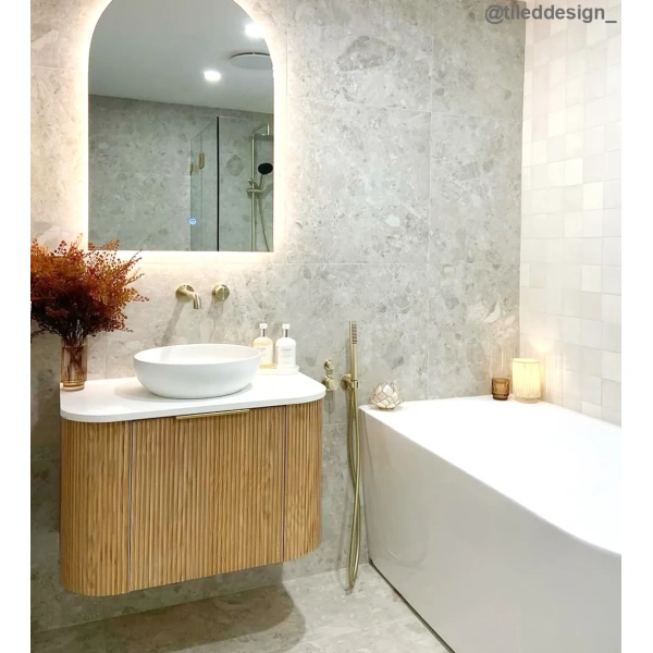 Bondi 750mm Fluted Curve Vanity (12TH & NTH Only) - Image 8