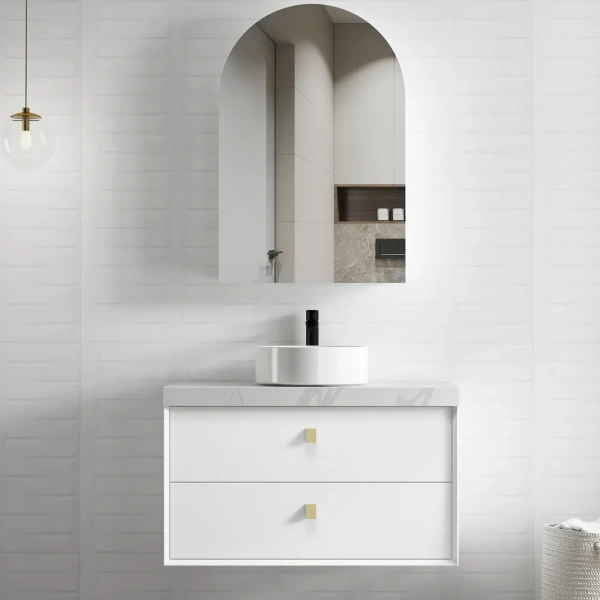 Boston 900mm Wall Hung Vanity - Image 5