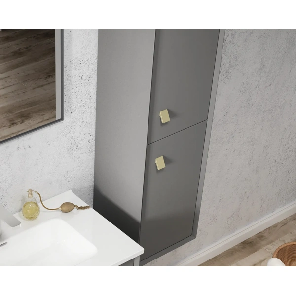 Boston Tall Boy 350x300x1200 Matte Grey - Image 3