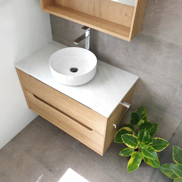 Byron 900mm Wall Hung Vanity - Image 4