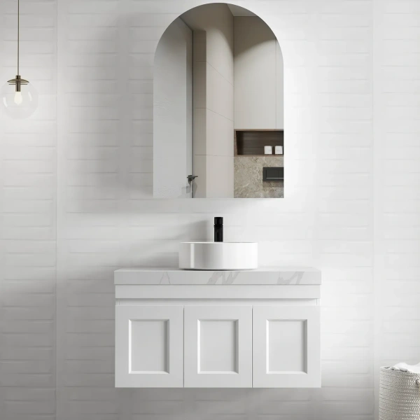 Hampton Mark II 900mm Wall Hung Vanity - Image 3