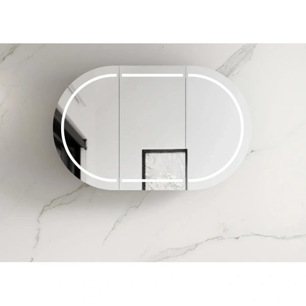 LED Bondi 1200x750 Shaving Cabinet - Image 5