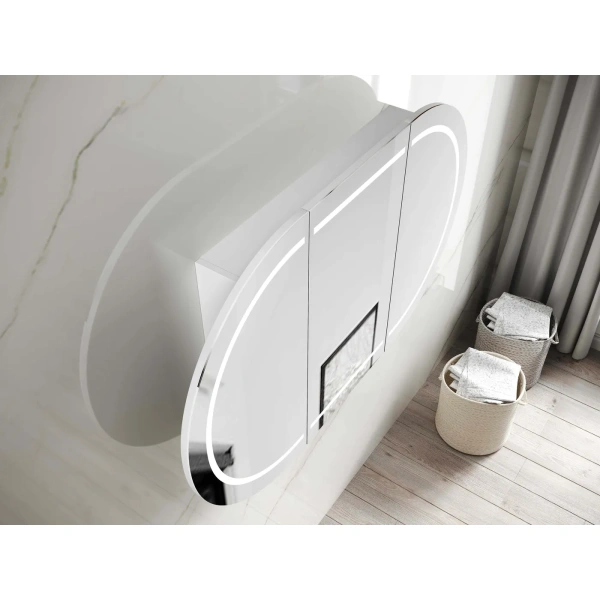 LED Bondi 1200x750 Shaving Cabinet - Image 3