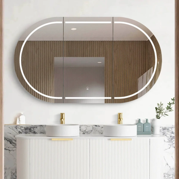 LED Bondi 1500x900 Shaving Cabinet - Image 6