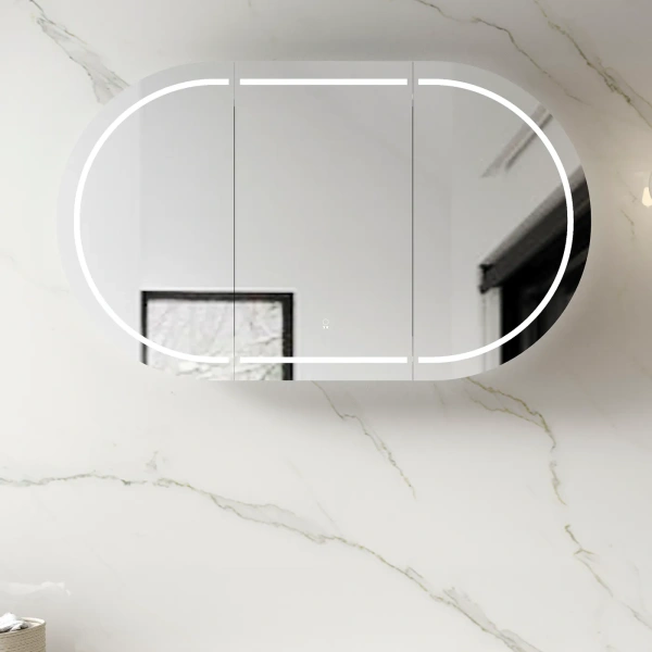 LED Bondi 1500x900 Shaving Cabinet - Image 7