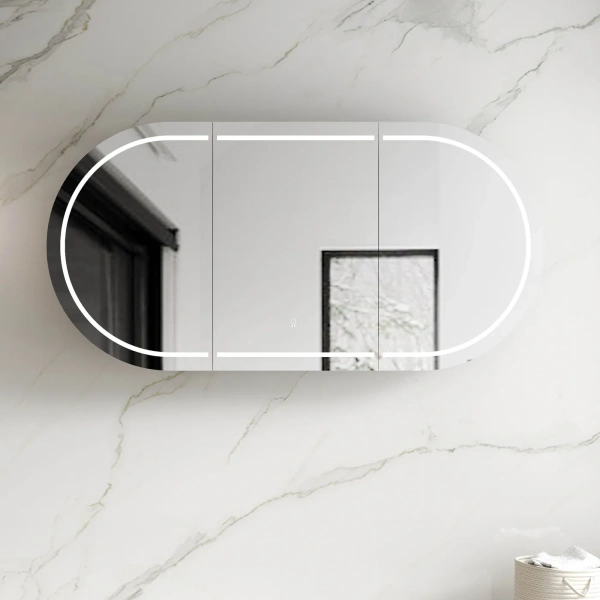 LED Bondi 1800x900 Shaving Cabinet - Image 5
