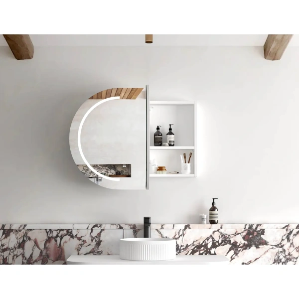 LED Bondi 900x600 Shaving Cabinet - Image 8