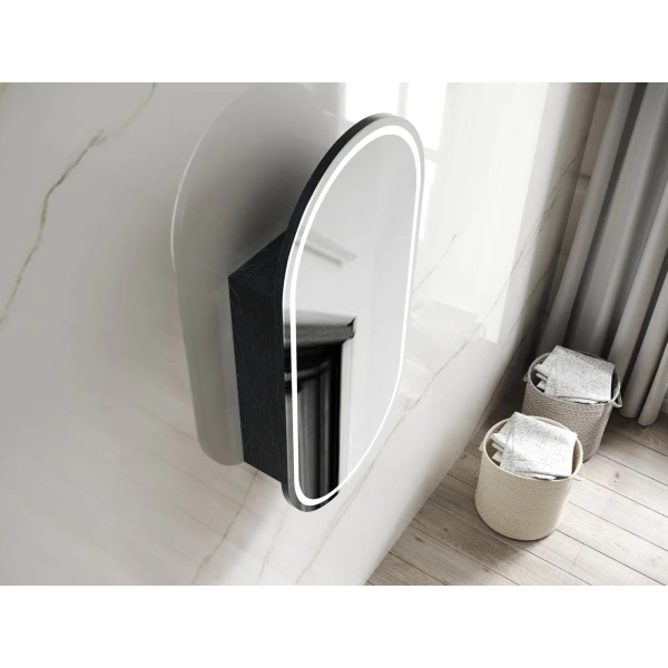 LED Noosa 900x450 Shaving Cabinet - Image 6