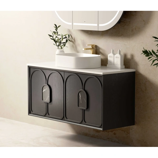 Laguna 1200mm Oak Wall Hung Vanity - Image 3
