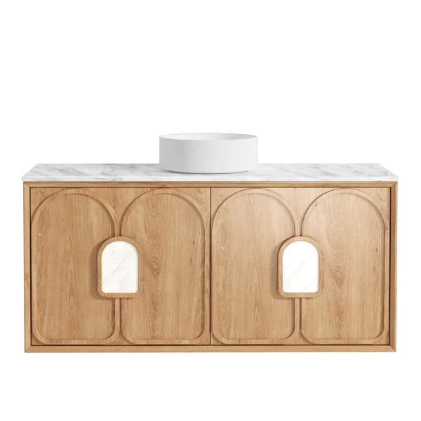 Laguna 1200mm Oak Wall Hung Vanity - Image 13