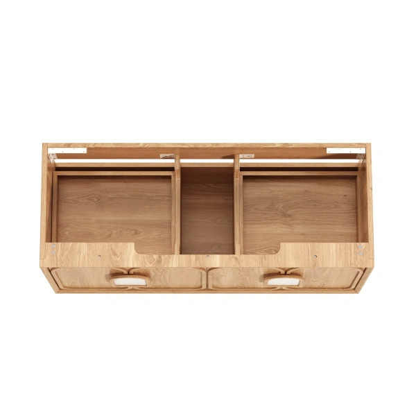 Laguna 1200mm Oak Wall Hung Vanity - Image 14
