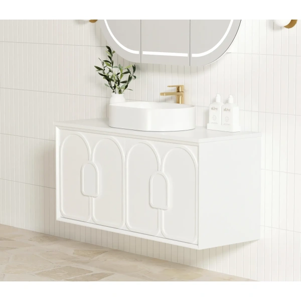 Laguna 1200mm Oak Wall Hung Vanity - Image 16