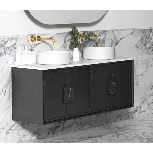 Laguna 1500mm Oak Wall Hung Vanity - Image 11