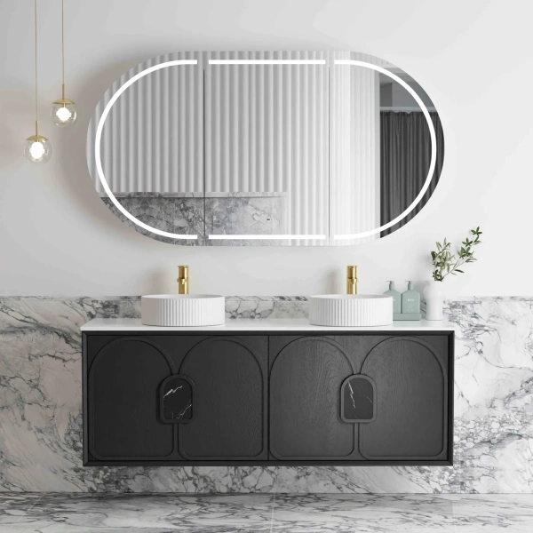 Laguna 1500mm Oak Wall Hung Vanity