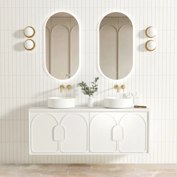 Laguna 1500mm Oak Wall Hung Vanity - Image 7
