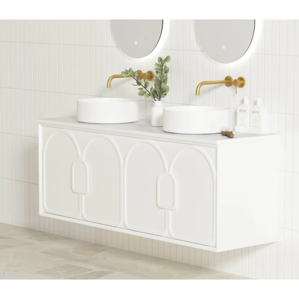 Laguna 1500mm Oak Wall Hung Vanity - Image 6