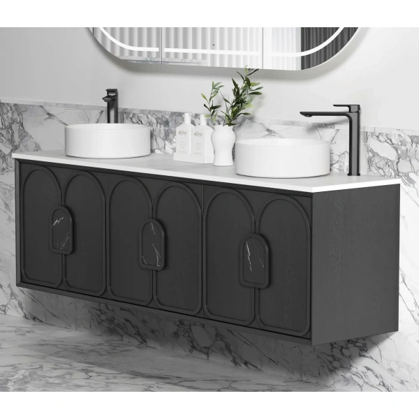 Laguna 1800mm Oak Wall Hung Vanity - Image 13