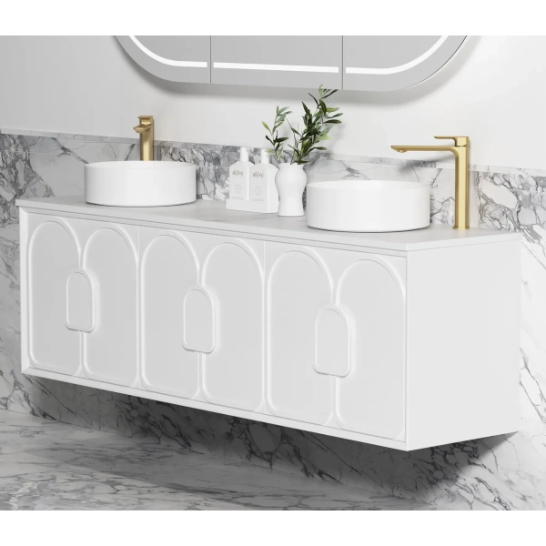 Laguna 1800mm Oak Wall Hung Vanity - Image 3