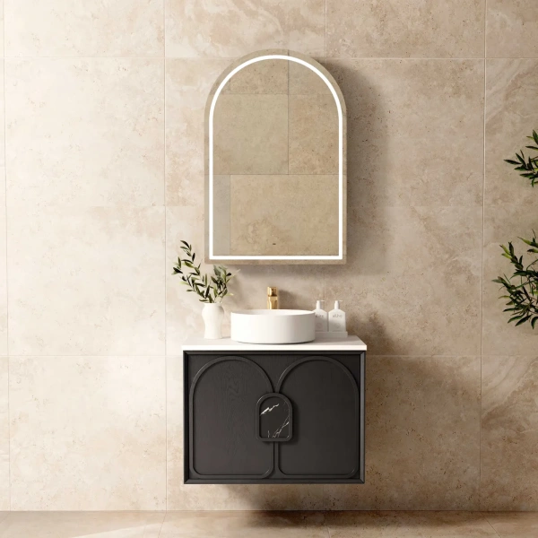 Laguna 750mm Oak Wall Hung Vanity