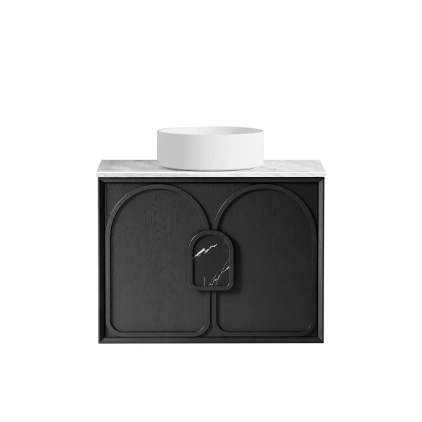 Laguna 750mm Oak Wall Hung Vanity - Image 14