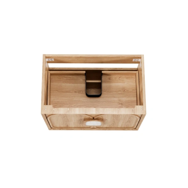 Laguna 750mm Oak Wall Hung Vanity - Image 8