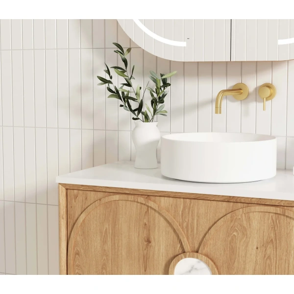 Laguna 900mm Oak Wall Hung Vanity - Image 8