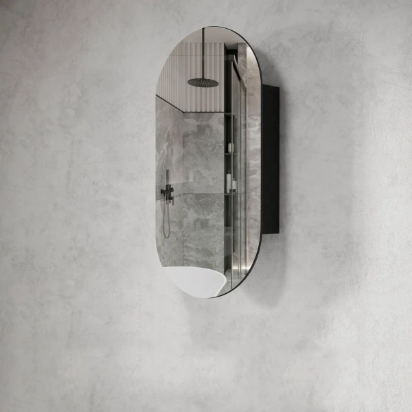 Noosa 900x450 Shaving Cabinet - Image 5