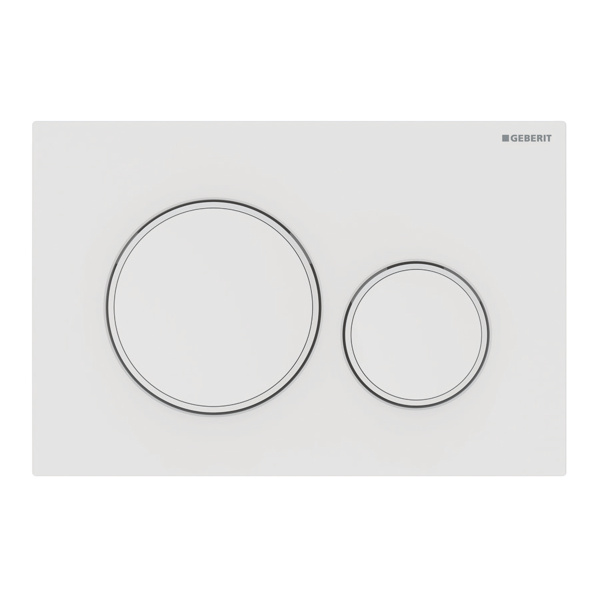 In-Wall Toilet Suit - Push Buttons - Geberit - 115.882.01.1