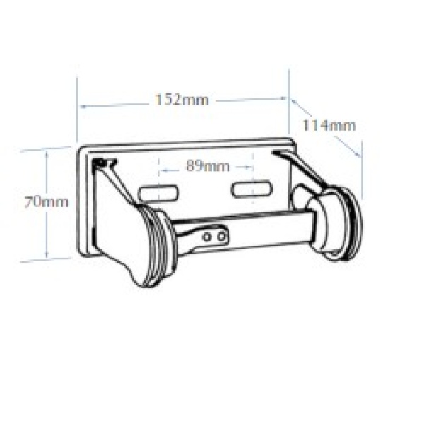 Care Accessories - 5054 Toilet Tissue Dispenser - Image 2