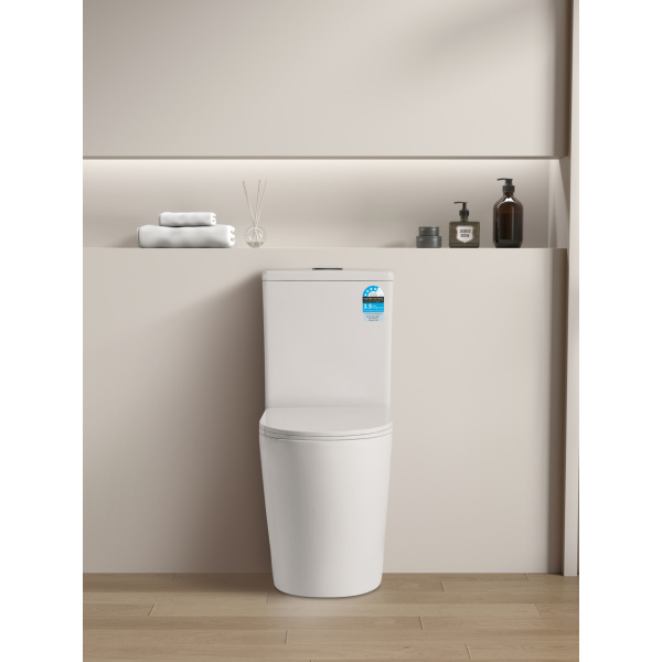 Toilet Suites - Rimless - Rimless Compact Toilet Suite - Avis KDK600P - Image 2