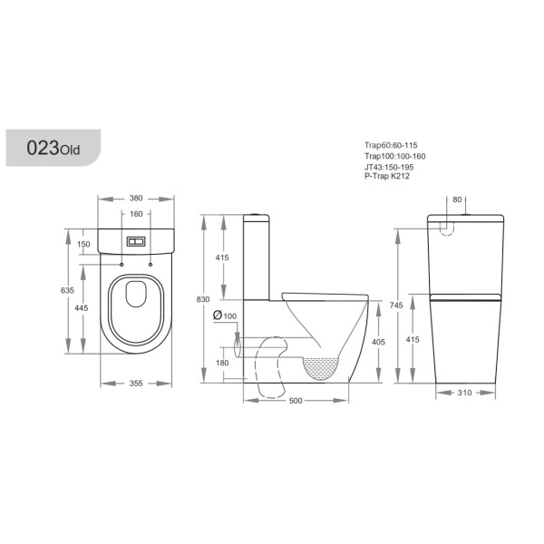 Toilet Suites - Boxrim - Rola KDK023 Toilet Suite - Image 2