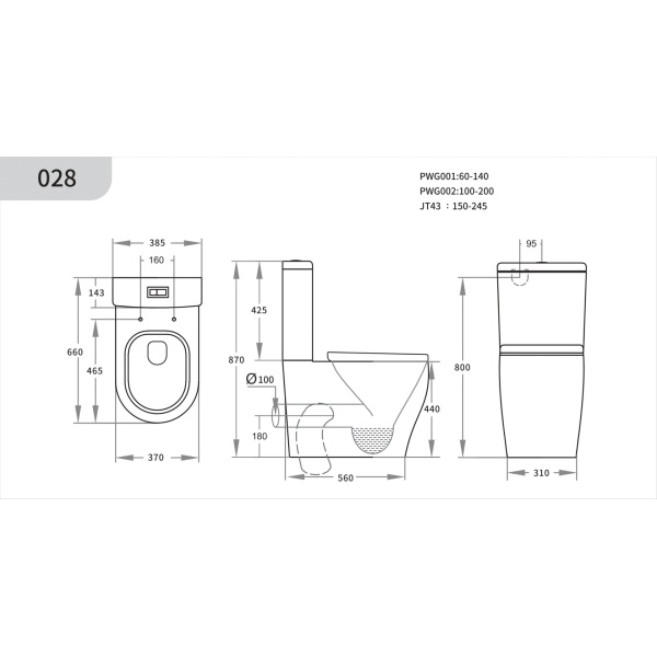 Toilets - Tornado Rimless  - Zeus - KDK028 - Image 4