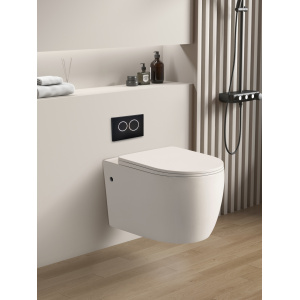 Wall Hung Pans - KDK305R Veda Rimless Wall Hung Pan