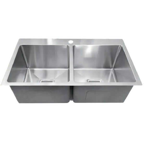 Stainless Steel Kitchen Sink – Hand Made Stainless Steel Kitchen Sink - PKS-775TPS